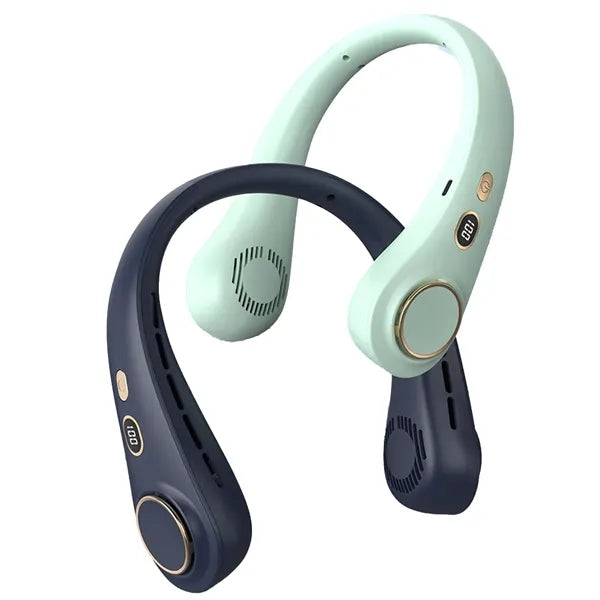 Rechargeable Silent Neckband Fan