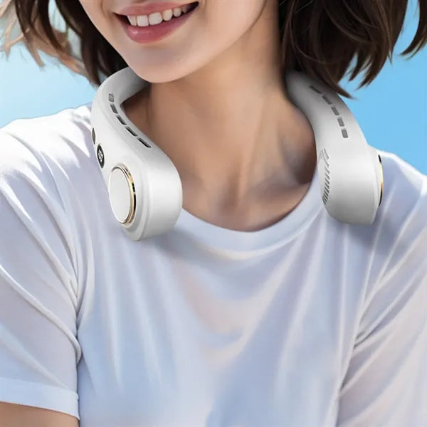 Rechargeable Silent Neckband Fan