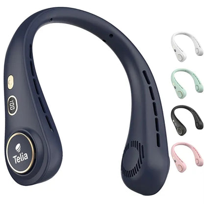 Rechargeable Silent Neckband Fan