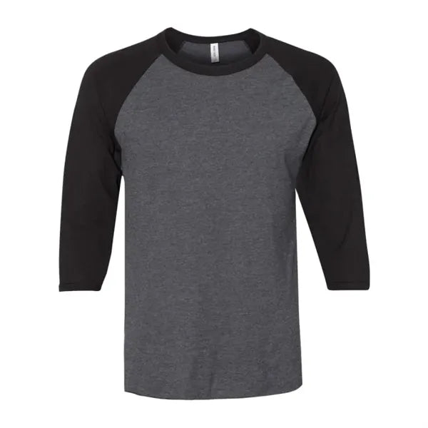 JERZEES Premium Blend Ringspun Three-Quarter Sleeve Ragla...