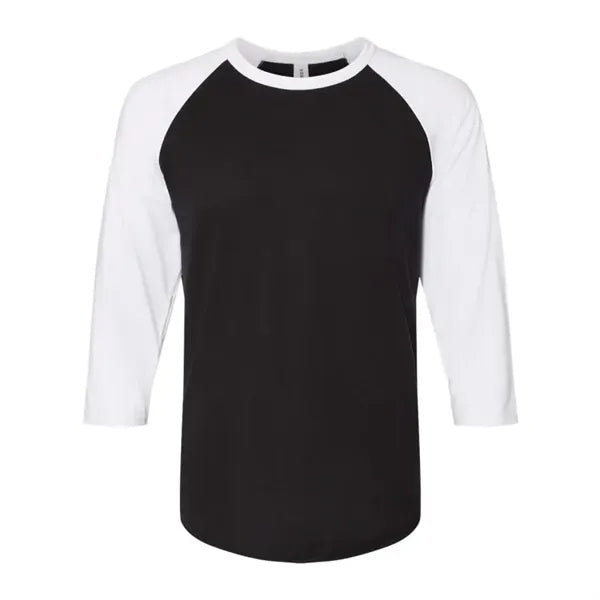 JERZEES Premium Blend Ringspun Three-Quarter Sleeve Ragla...