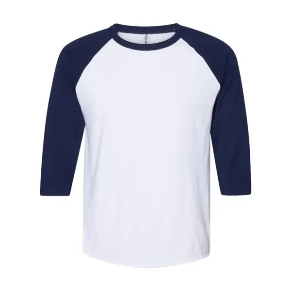 JERZEES Premium Blend Ringspun Three-Quarter Sleeve Ragla...