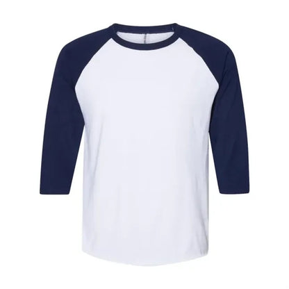JERZEES Premium Blend Ringspun Three-Quarter Sleeve Ragla...