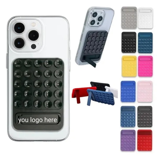 2 in 1 Silicone Suction Cup Selfies Videos Phone Case Mount
