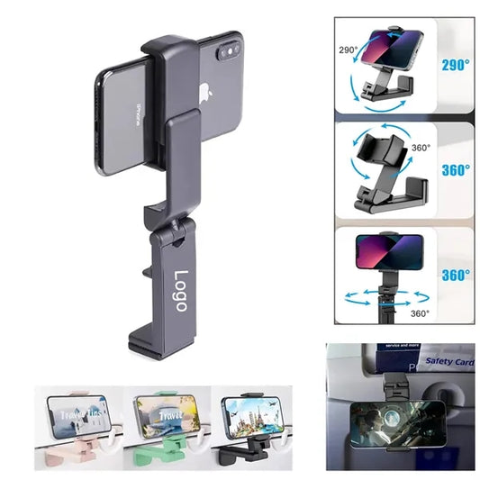 Portable Universal Phone Holder with 360 Degree Rotation
