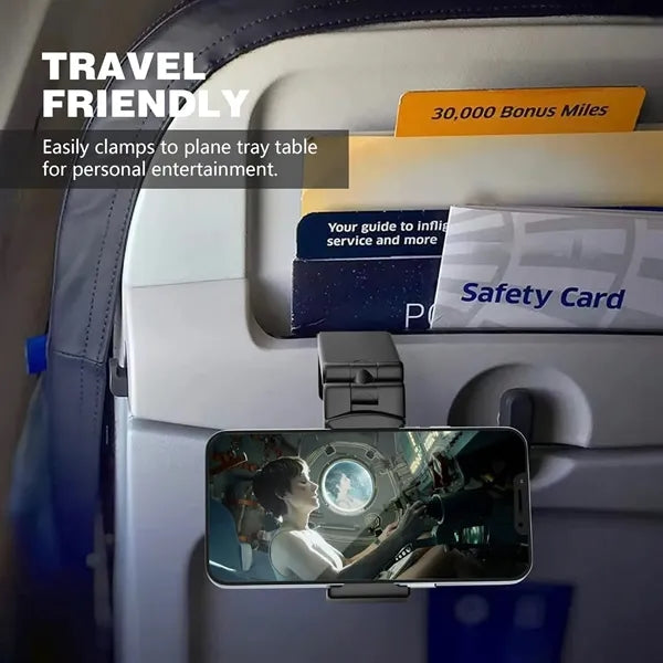 Portable Universal Phone Holder with 360 Degree Rotation