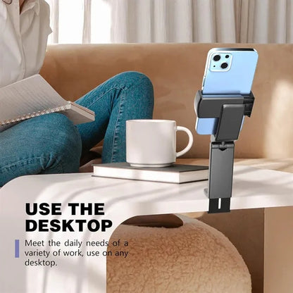 Portable Universal Phone Holder with 360 Degree Rotation