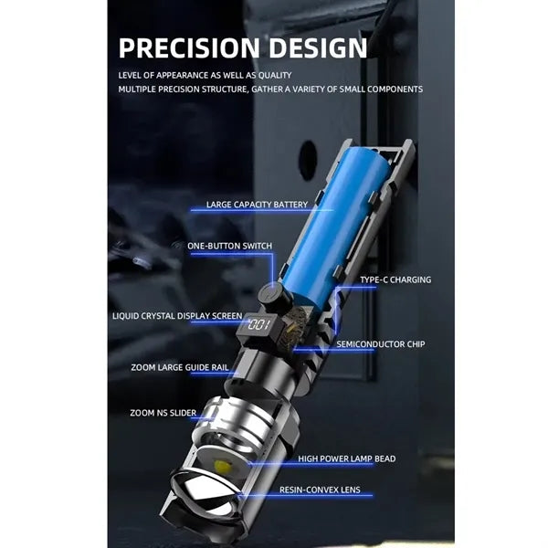 LED Tactical Flashlight