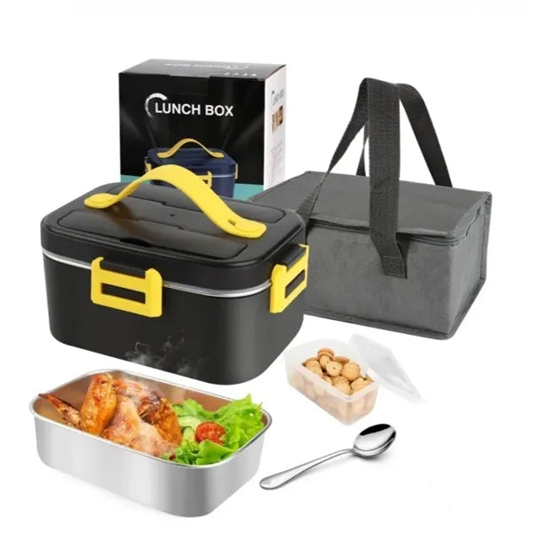 Portable Electric Lunch Box for Car & Office, 2-in-1