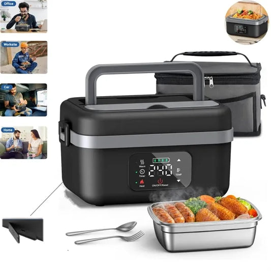 Cordless Electric Lunch Box - 16000 mAh Rechargeable