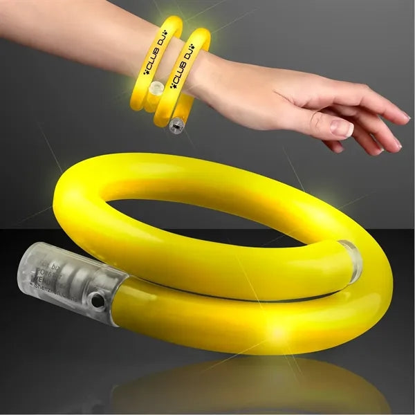Flashing Tube Bracelets