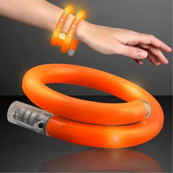 Flashing Tube Bracelets