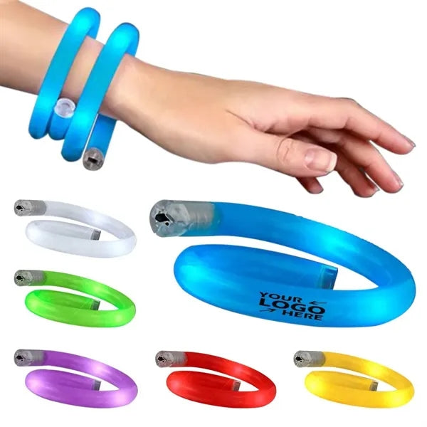 Flashing Tube Bracelets