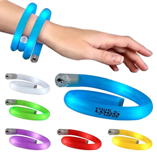 Flashing Tube Bracelets