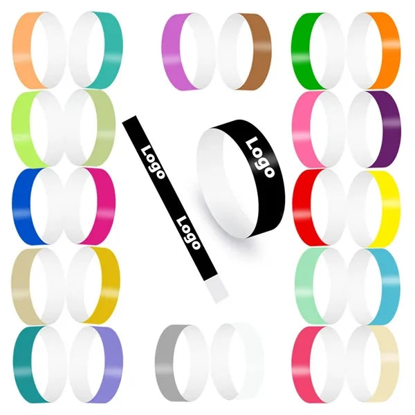 Full Color Tyvek Wrist Bands