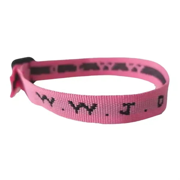 1/2" Jacquard Polyester Event Wristband