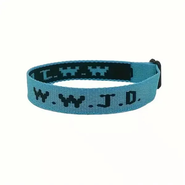 1/2" Jacquard Polyester Event Wristband