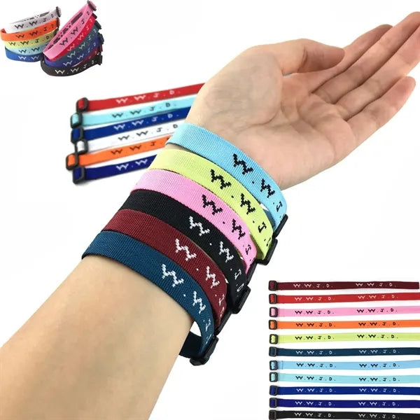 1/2" Jacquard Polyester Event Wristband