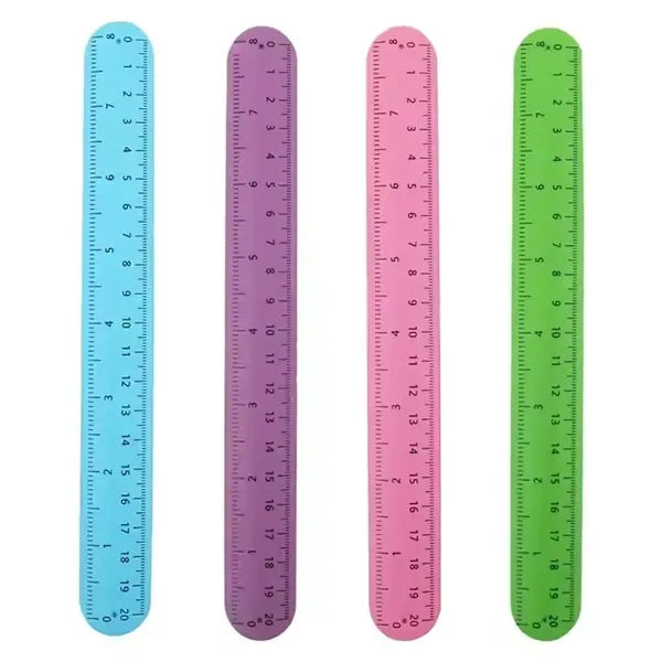 Ruler Silicone Slap Wristband