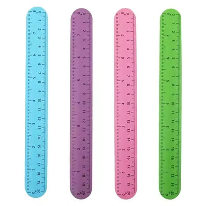 Ruler Silicone Slap Wristband