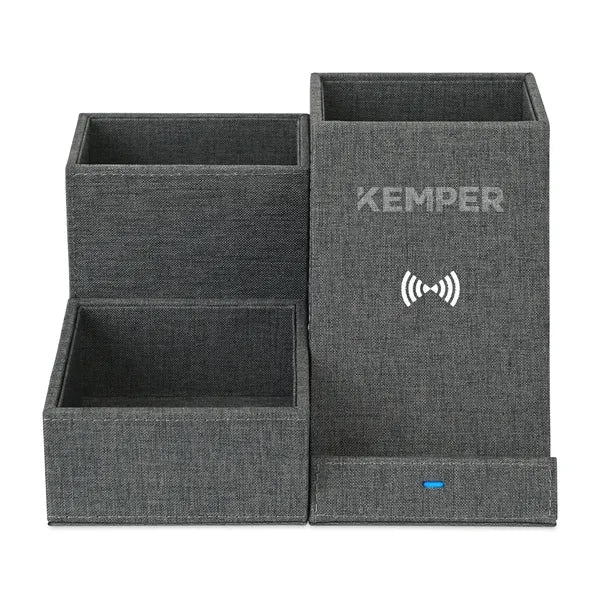 Eden Wireless Charging Desk Organizer