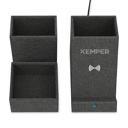 Eden Wireless Charging Desk Organizer