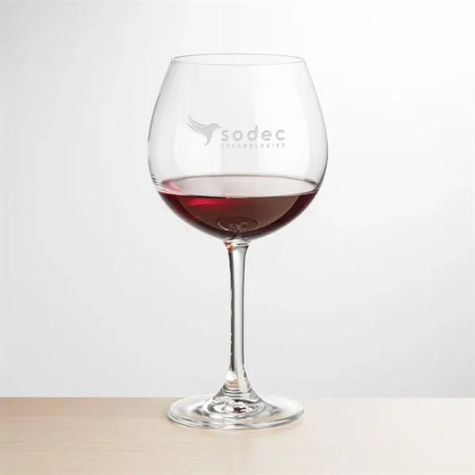 Burlington Burgundy Wine - Deep Etch