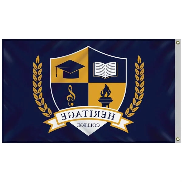 3' x 5' Digitally Printed Single Reverse Spun Polyester Flag