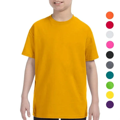 Gildan 5.3 Oz 100% Preshrunk Heavy Cotton Youth T-Shirt