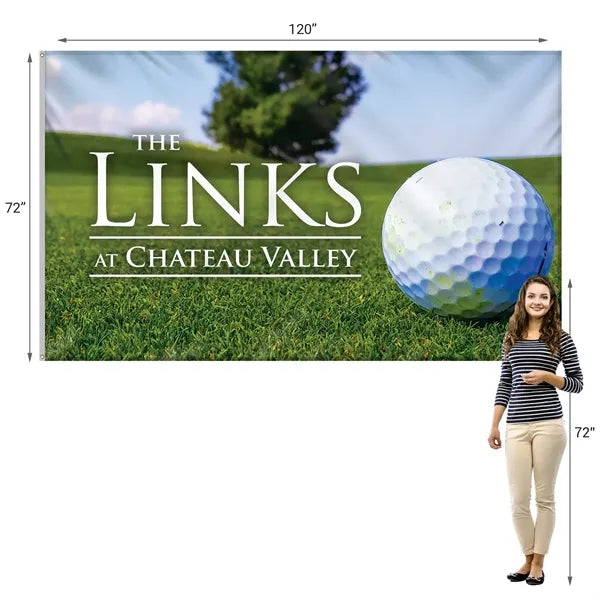 6 x 10' Digitally Printed Single Reverse Spun Polyester Flag