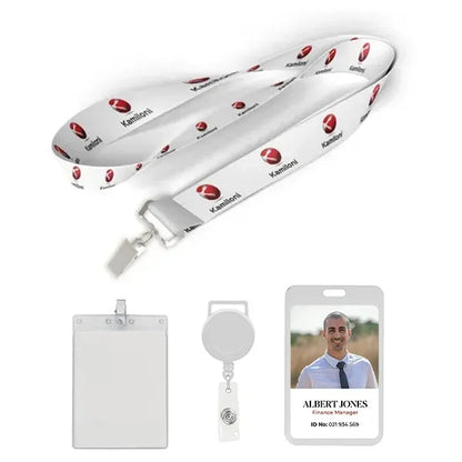 3/4 inch Dye Sublimation Lanyard-B
