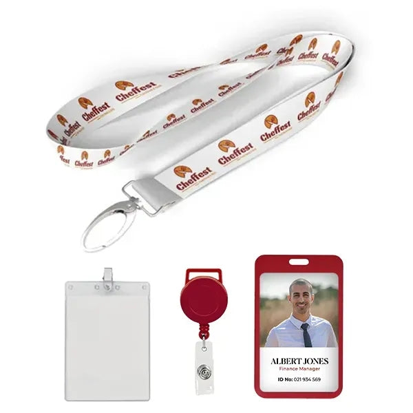 5/8 inch Dye Sublimation Lanyard-A