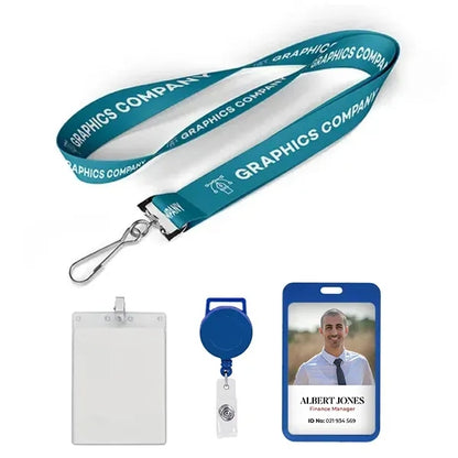 1" Price Saver Lanyard with J-Hook-B