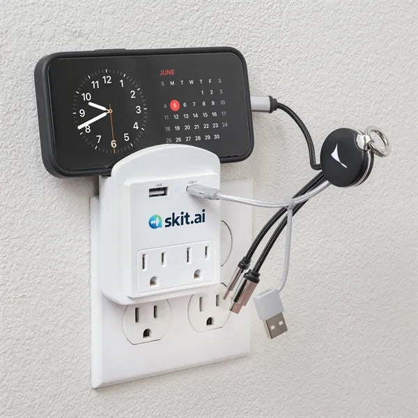 Multi-Plug Outlet Splitter