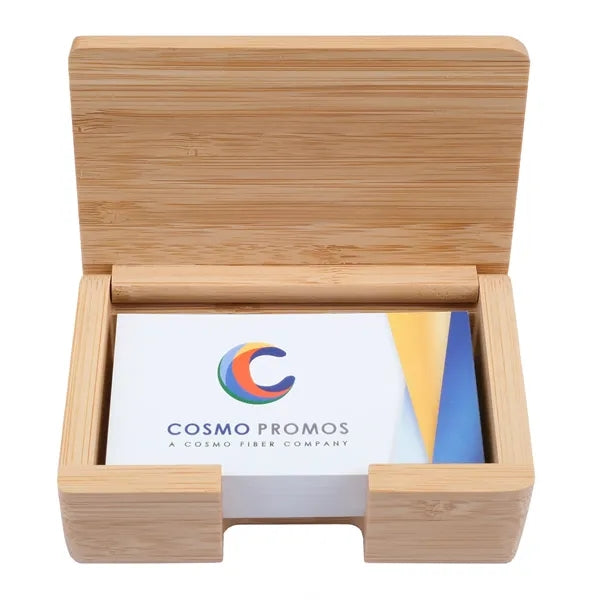 Bamboo Business Card Holder