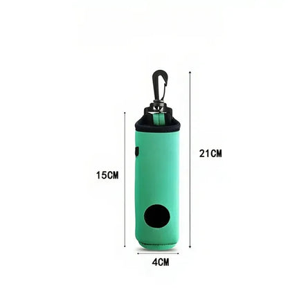 Golf Ball and Tee Holder Bag with Clip
