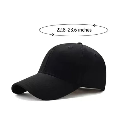 Custom 6-Panel Cotton Baseball Cap with Logo
