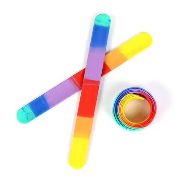 Rainbow Slap Bracelet