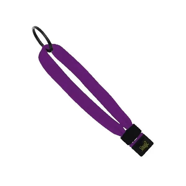 1/2" Cotton Wrist Retainer with Slider & Metal Split-Ring