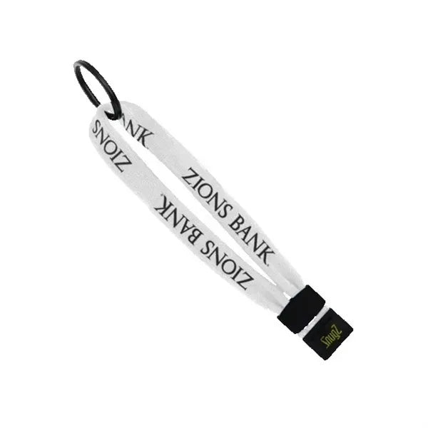 1/2" Cotton Wrist Retainer with Slider & Metal Split-Ring