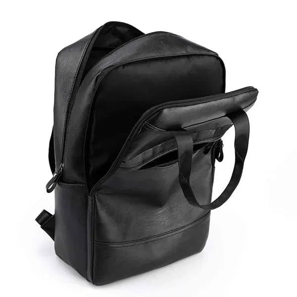 Leather Casual Backpack