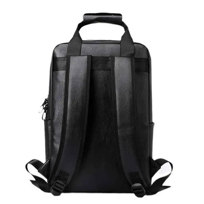 Leather Casual Backpack