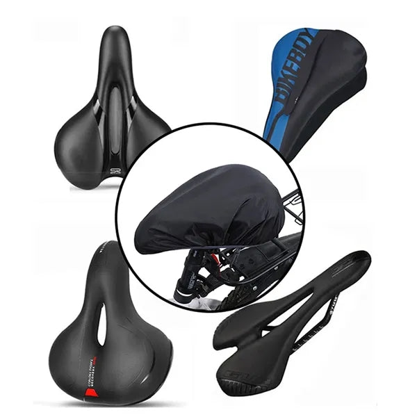 Oxford Cloth Bicycle Saddle Rain Cushion Cover