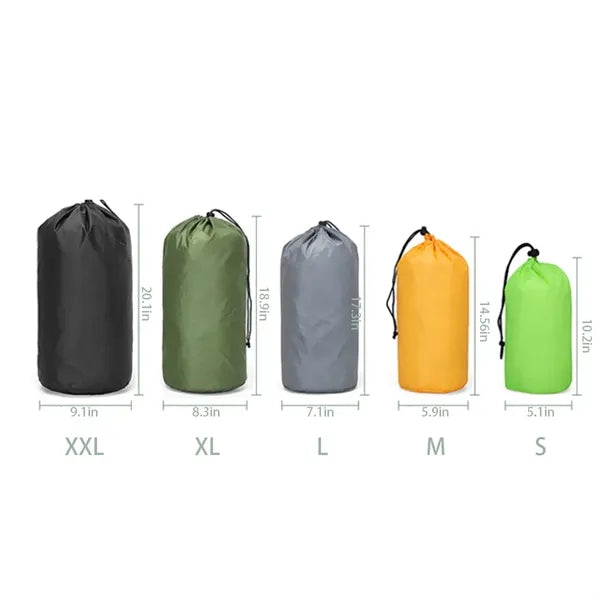 Large Capacity Stuff Sack Portable Drawstring Storage bag