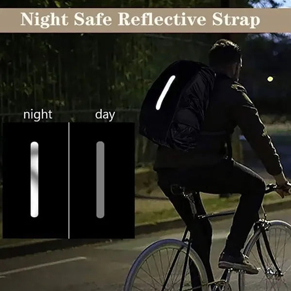 Reflective Mountaineering Backpack Rain Cover
