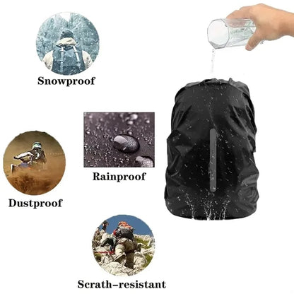 Reflective Mountaineering Backpack Rain Cover