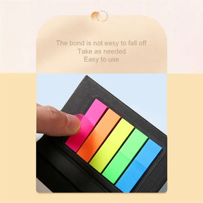 Flip Thick Paper Combination Design Hard Cover Notepad