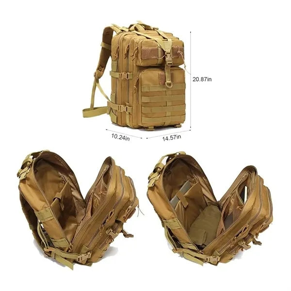 Tactical Multi-Lined Large Capacity Waterproof Backpack
