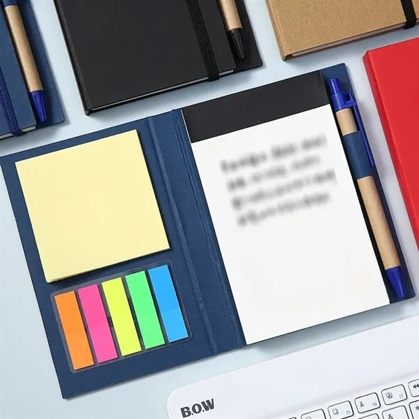 Convenient Thick Paper Combination Design Hard Cover Notepad