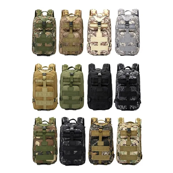 Tactical Large Capacity Nylon Breathable Backpack